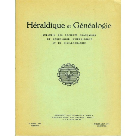 Héraldique et Généalogie n°31