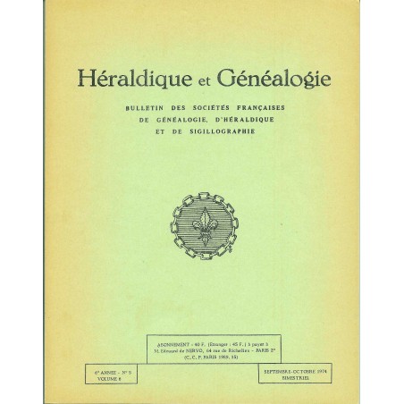 Héraldique et Généalogie n°32