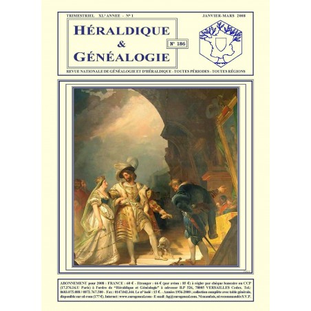 Héraldique et Généalogie n°186