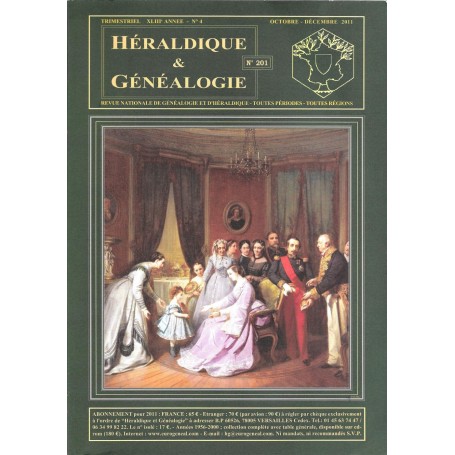 Héraldique et Généalogie n°201