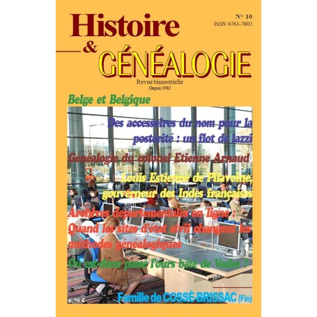 Histoire et Généalogie n°10