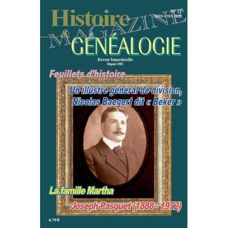 Histoire et Généalogie n°22