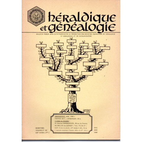 Héraldique et Généalogie n°66