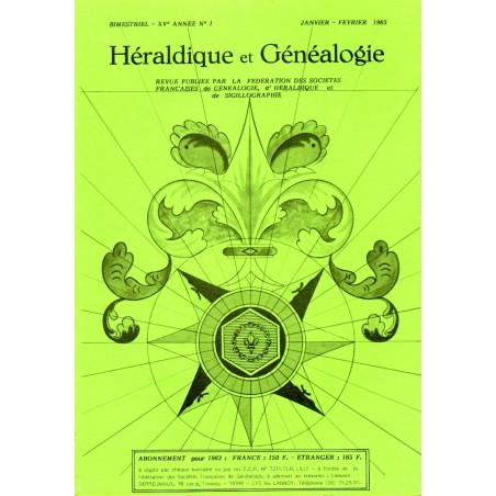 Héraldique et Généalogie n°82