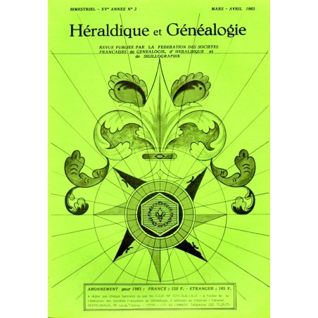 Héraldique et Généalogie n°83