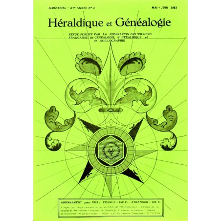 Héraldique et Généalogie n°84