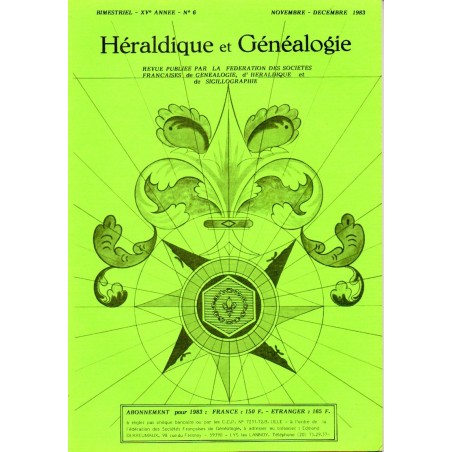 Héraldique et Généalogie n°87