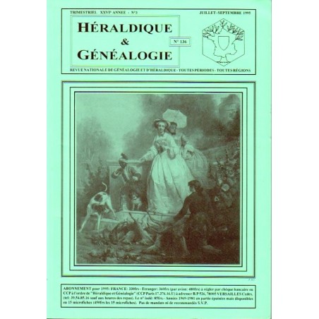 Héraldique et Généalogie n°136