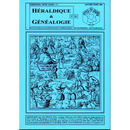 Héraldique et Généalogie n°138