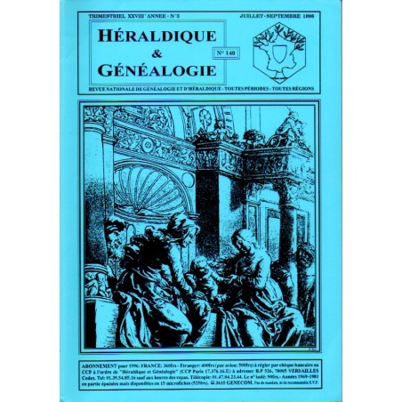 Héraldique et Généalogie n°140