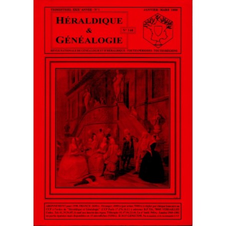 Héraldique et Généalogie n°146