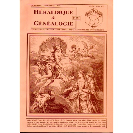 Héraldique et Généalogie n°150