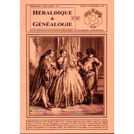 Héraldique et Généalogie n°152