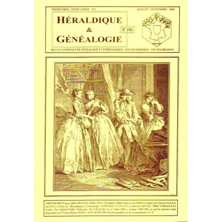 Héraldique et Généalogie n°156