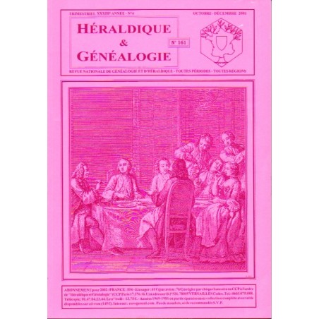 Héraldique et Généalogie n°161