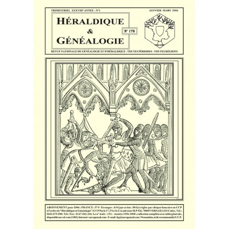 Héraldique et Généalogie n°178