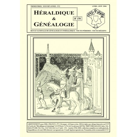 Héraldique et Généalogie n°179