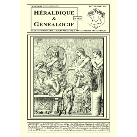 Héraldique et Généalogie n°182