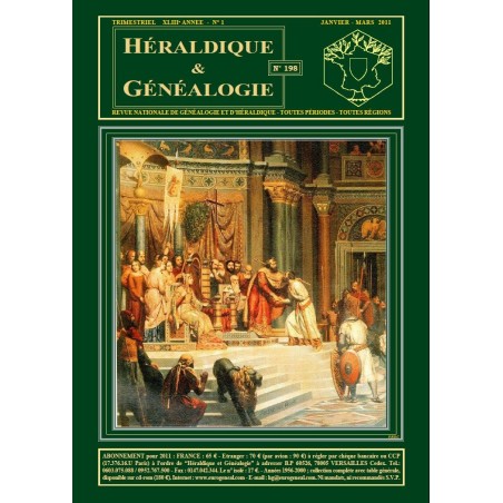 Héraldique et Généalogie n°198