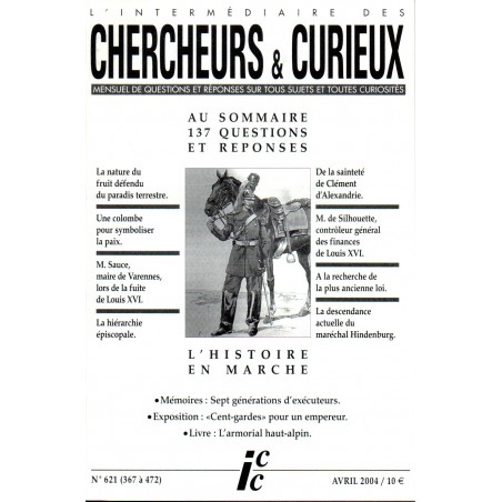 L'Intermédiaire des chercheurs et curieux n° 621