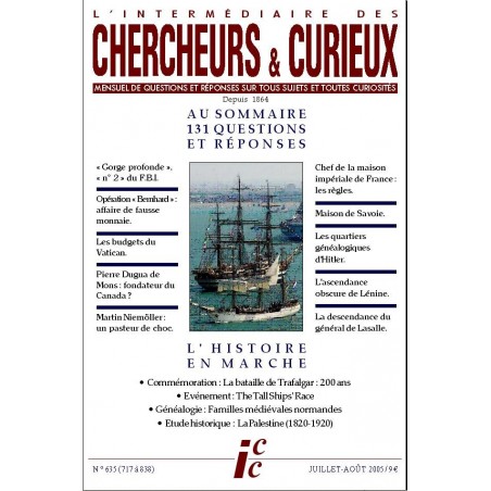 L'Intermédiaire des chercheurs et curieux n° 635