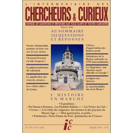 L'Intermédiaire des chercheurs et curieux n° 675