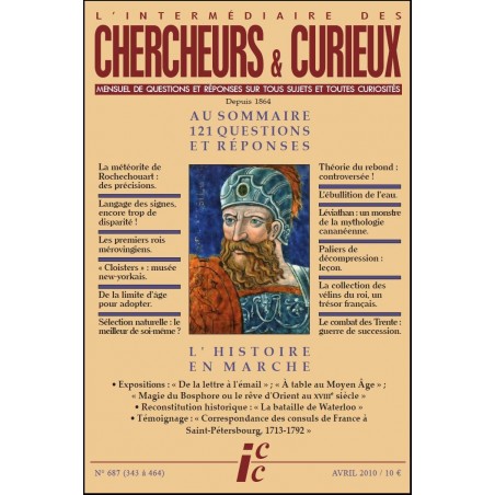 L'Intermédiaire des chercheurs et curieux n° 687