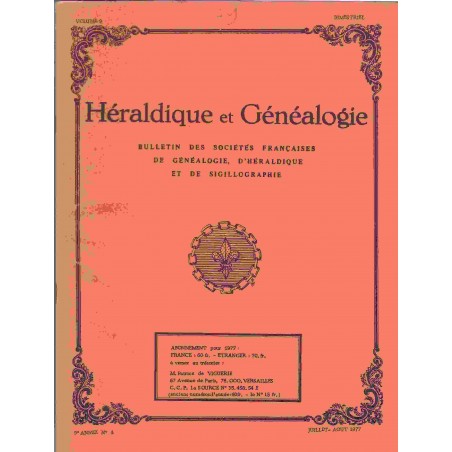 Héraldique et Généalogie n°49